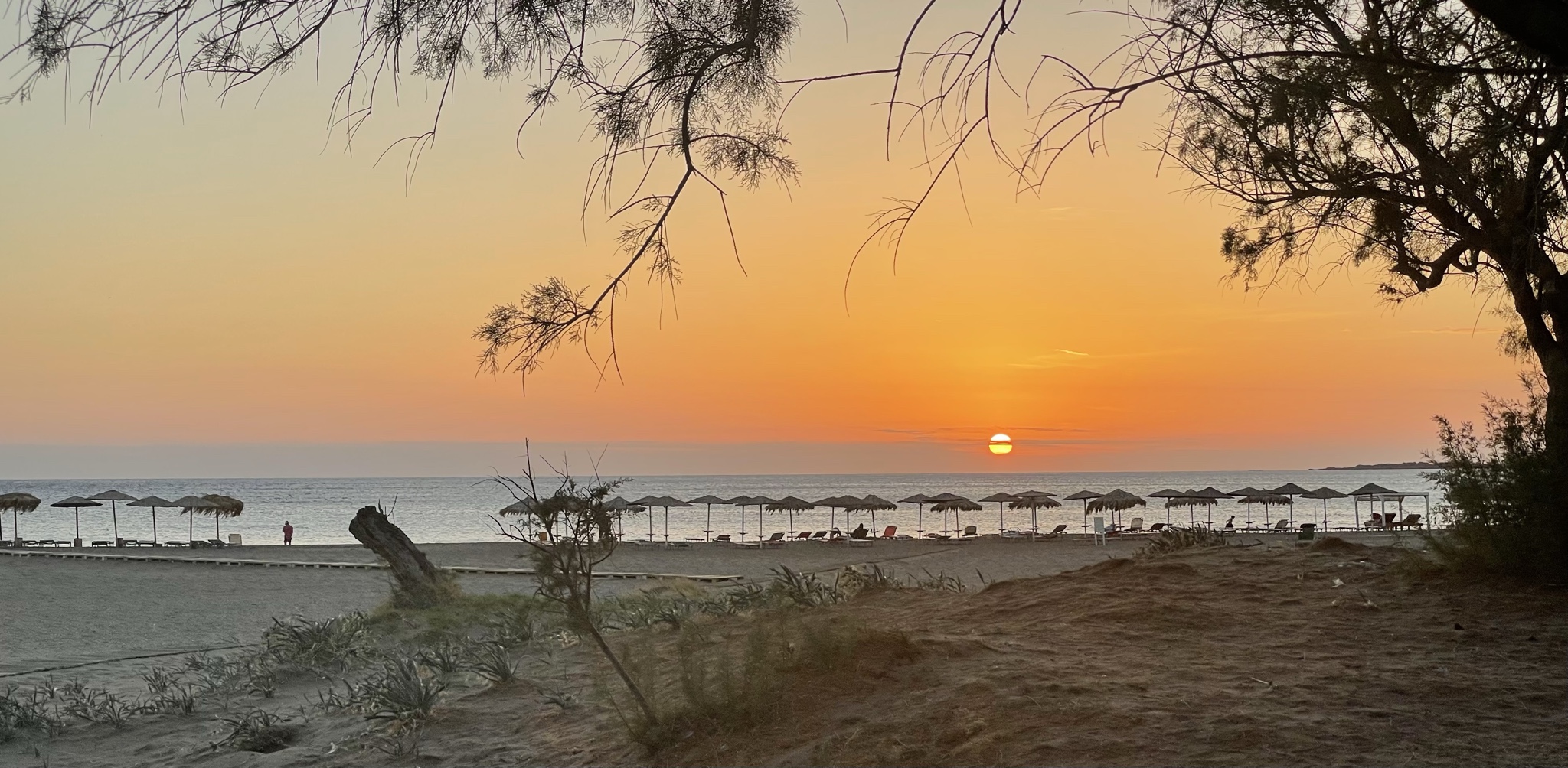 Sunset in Paleochora